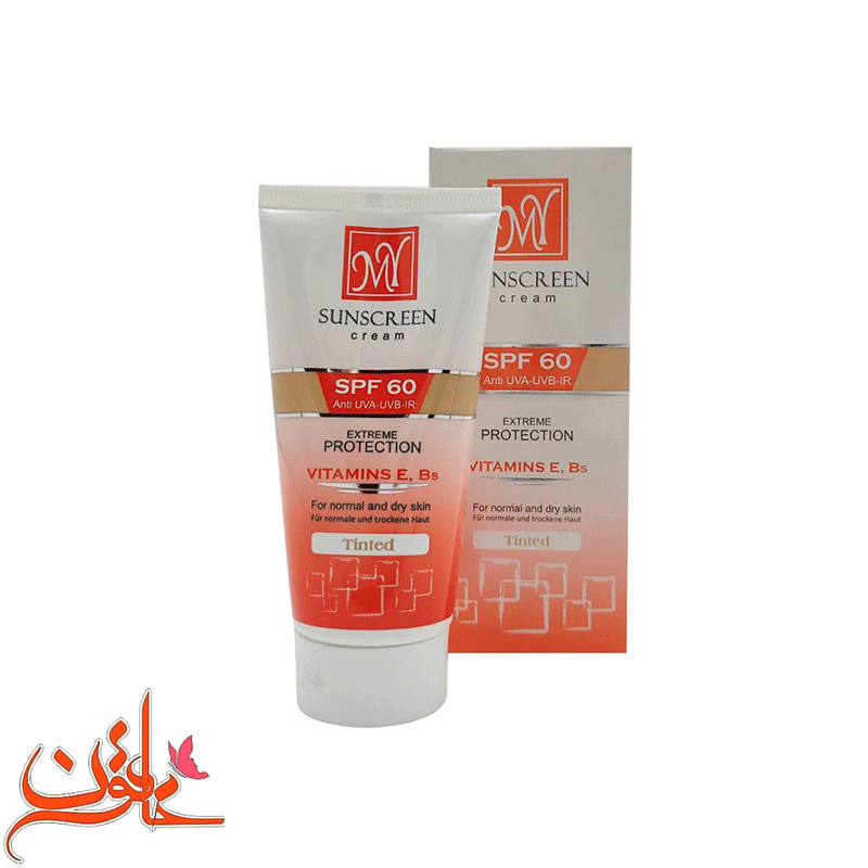 کرم ضد آفتاب رنگی مای SPF60 مناسب پوست خشک و معمولی حجم 50 میل