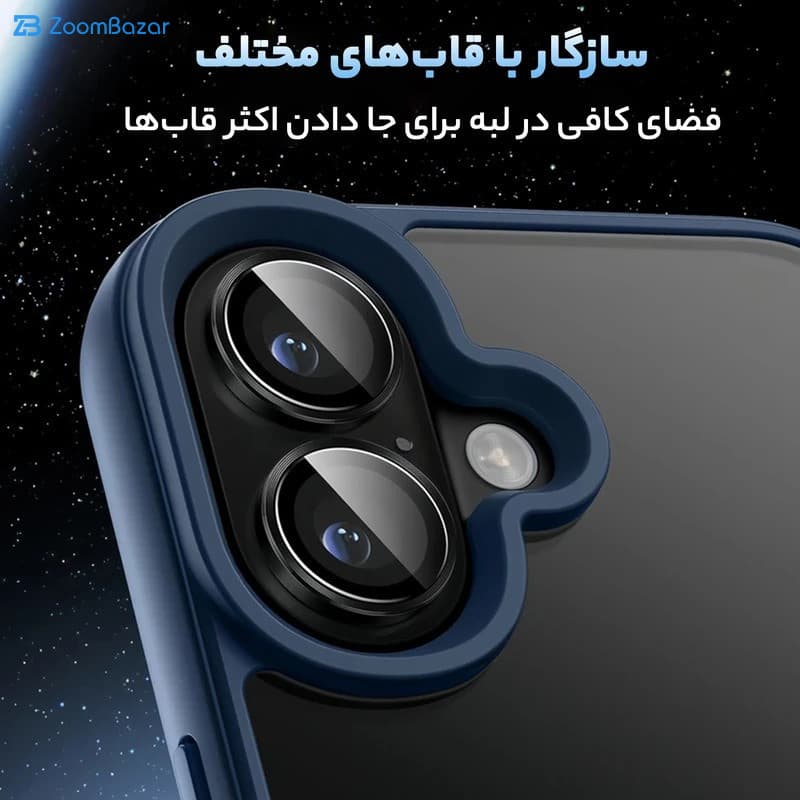 محافظ لنز دوربین گرین لاین مدل HD Plus Camera Lens مناسب برای گوشی موبایل اپل iPhone 17 — تصویر ۸