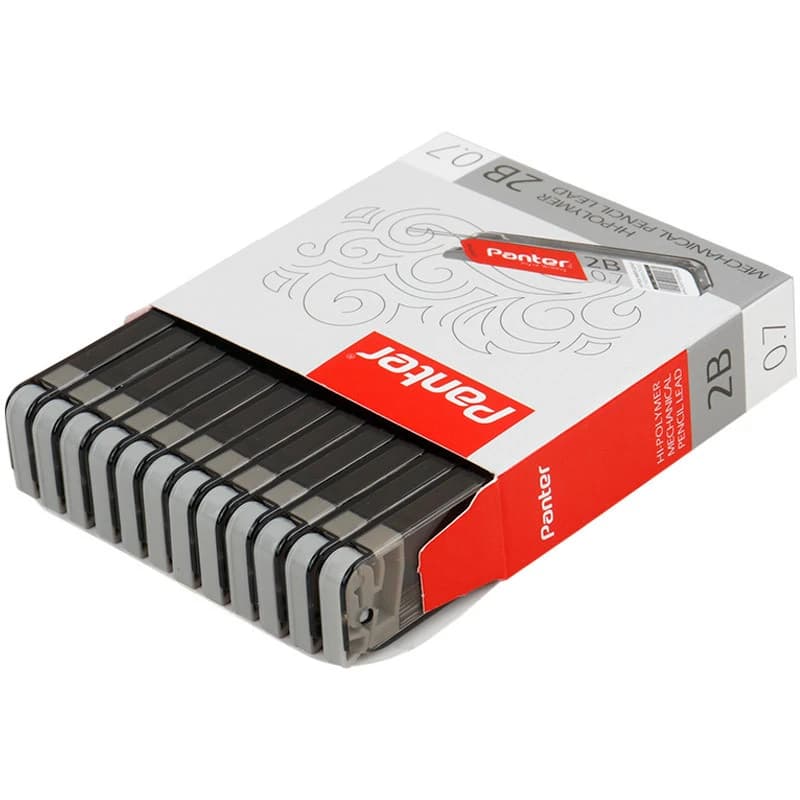 نوک مداد نوکی Panter PL107 0.7mm 2B بسته 12 عددی — تصویر ۵