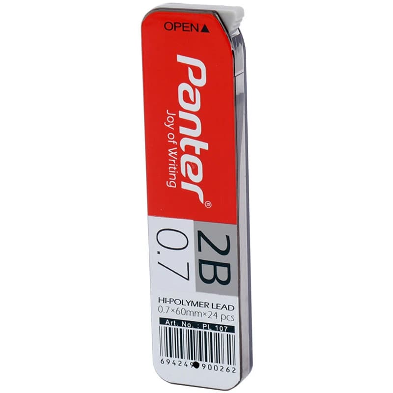نوک مداد نوکی Panter PL107 0.7mm 2B بسته 12 عددی — تصویر ۴