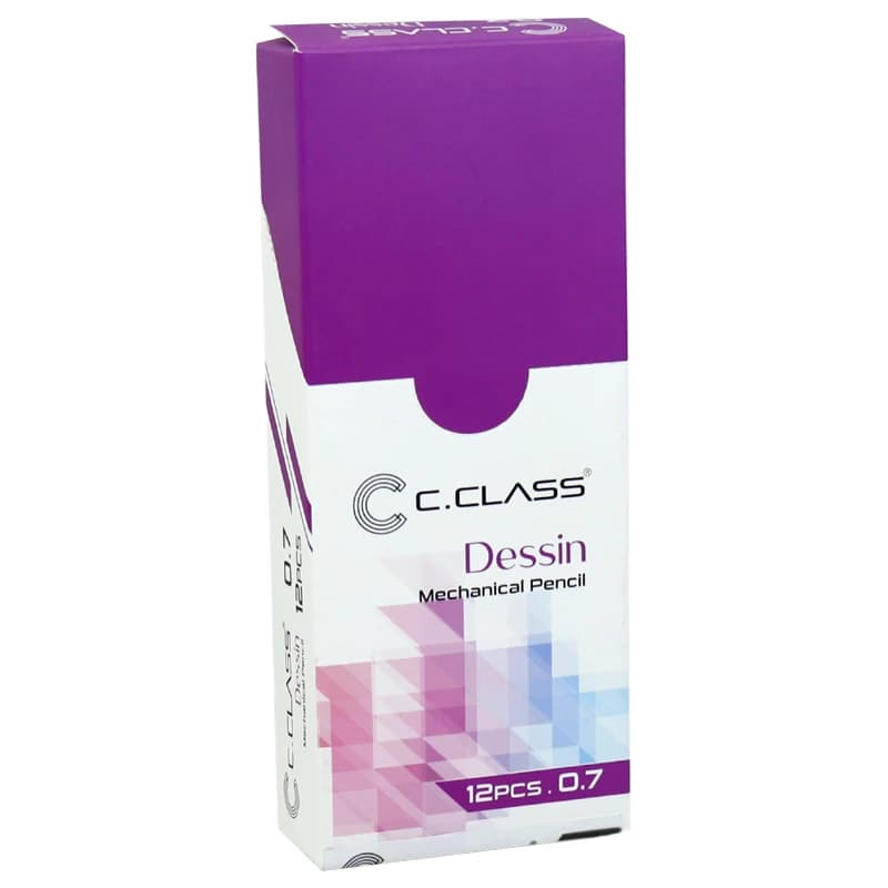 مداد نوکی سی کلاس 0.7 میلی متر Dessin MP-DA1001-7 بسته 12 عددی — تصویر ۲