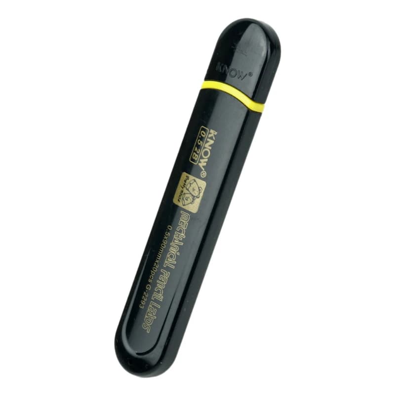 نوک مداد نوکی Know G-2293 0.5mm 2B بسته 12 عددی — تصویر ۲