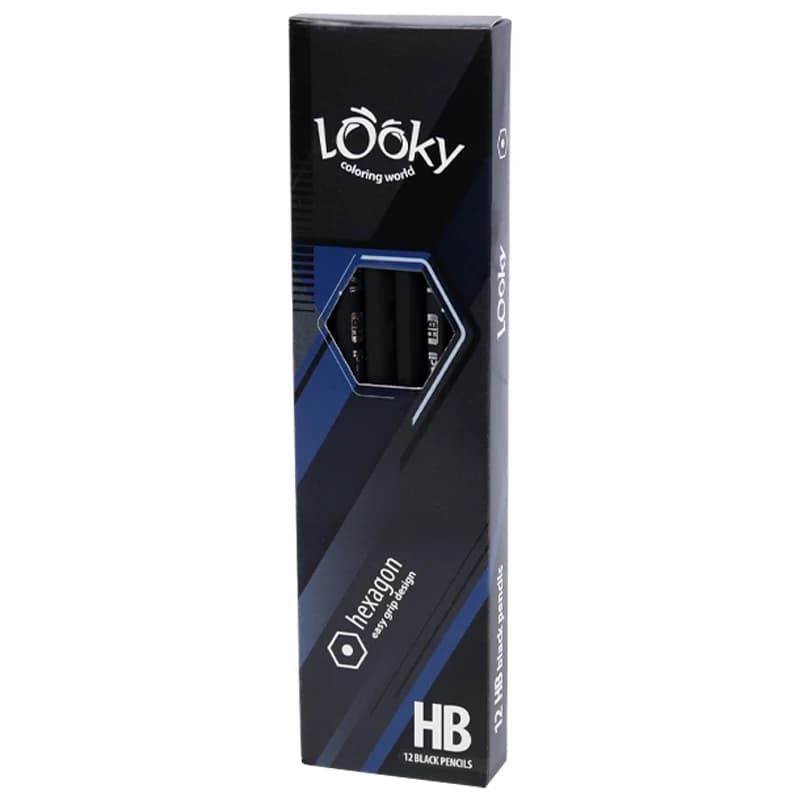 مداد لوکی Looky Hexagon بسته 12 عددی — تصویر ۸