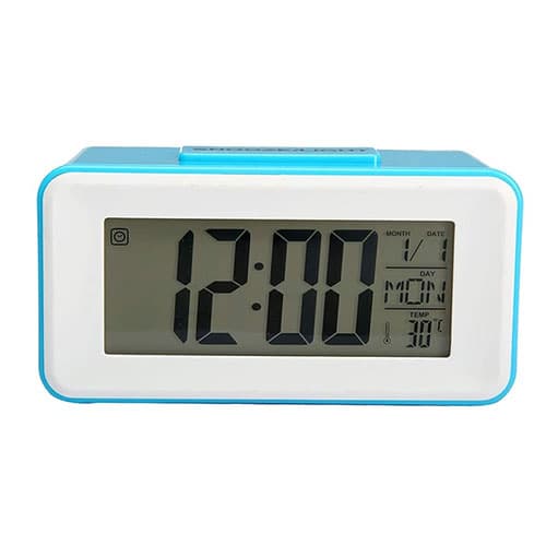 ساعت و دماسنج دیجیتالی تایمردار دارای بک لایت DS-3620 آبی