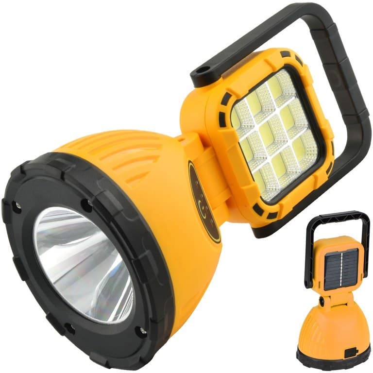 چراغ قوه شارژی خورشیدی Hi Sheen HS-8033C — تصویر ۴