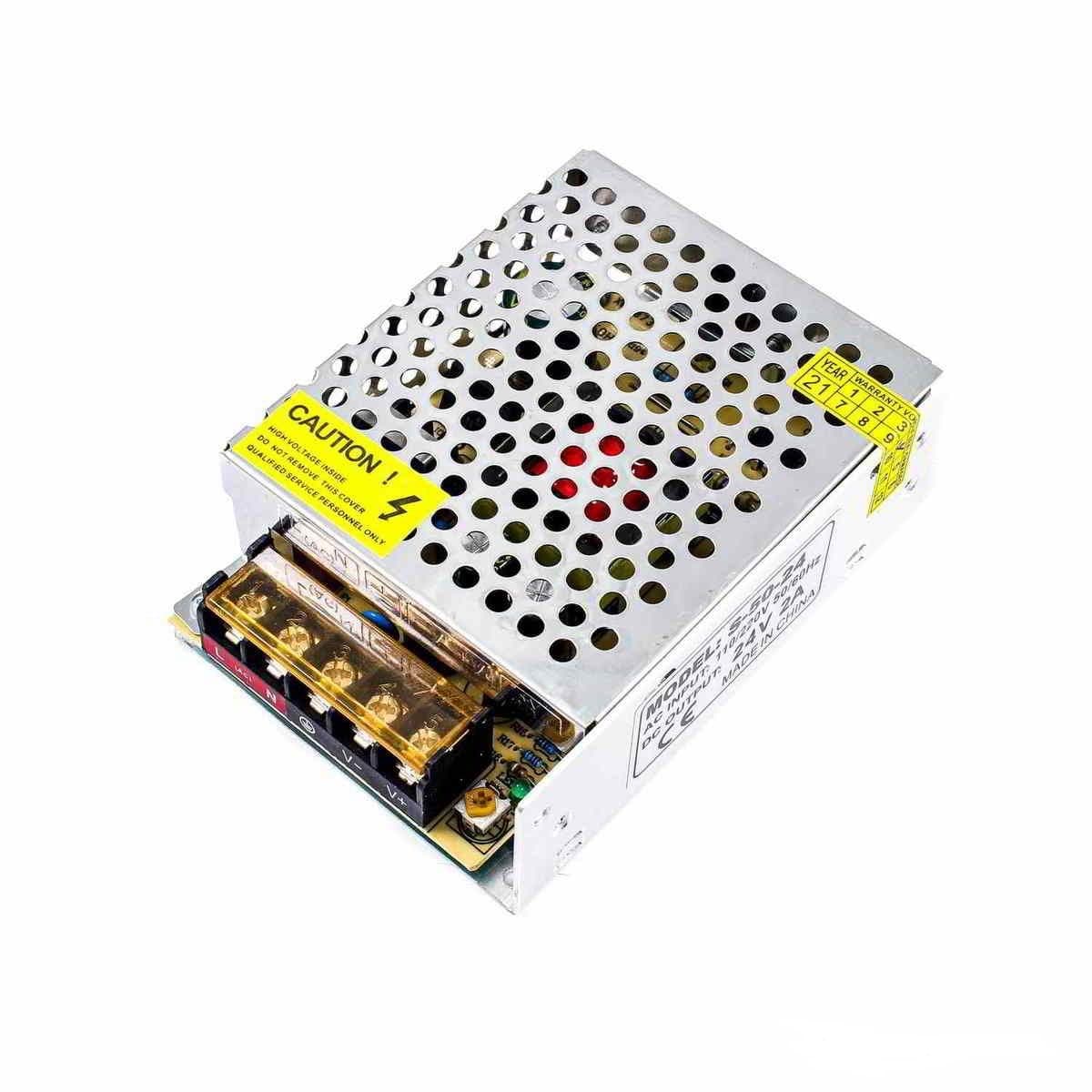 تغذیه سوئیچینگ فلزی 24v-2A — تصویر ۲