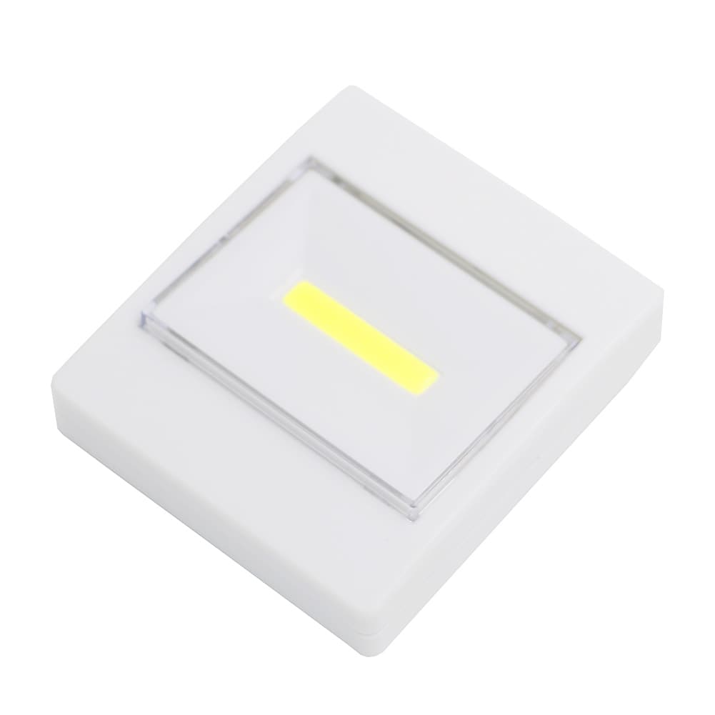 کلید چراغدار COB LED پهن باتری خور اضطراری — تصویر ۲
