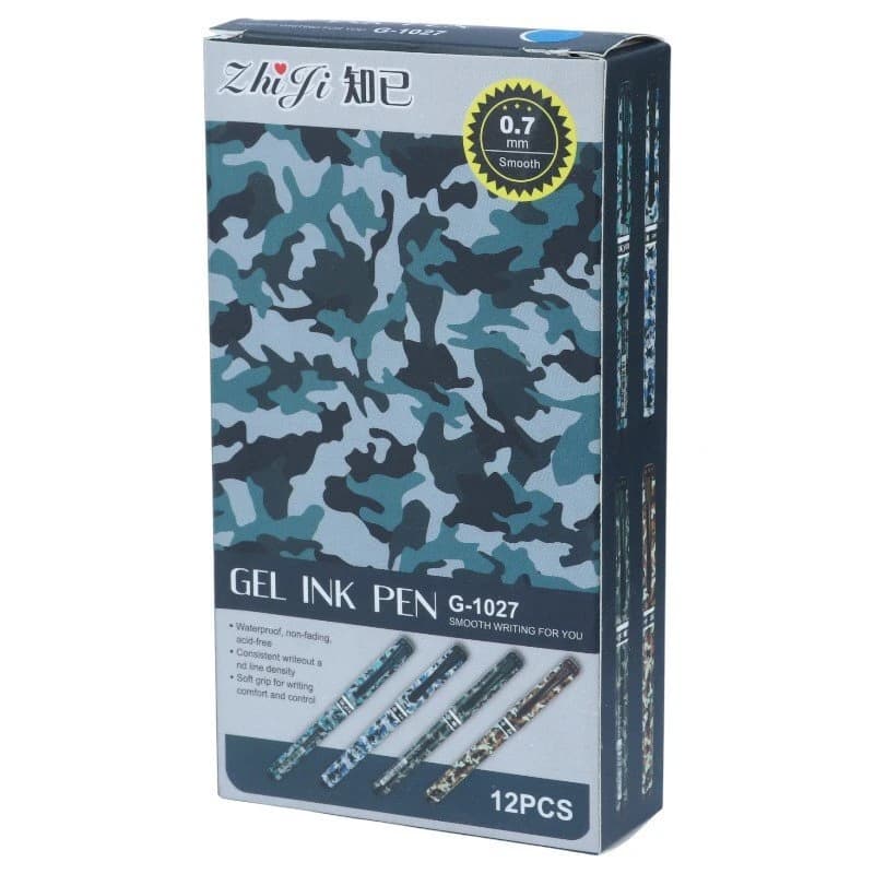 روان نویس ژیجی 0.7 میلی متر G-1027 بسته 12 عددی — تصویر ۲