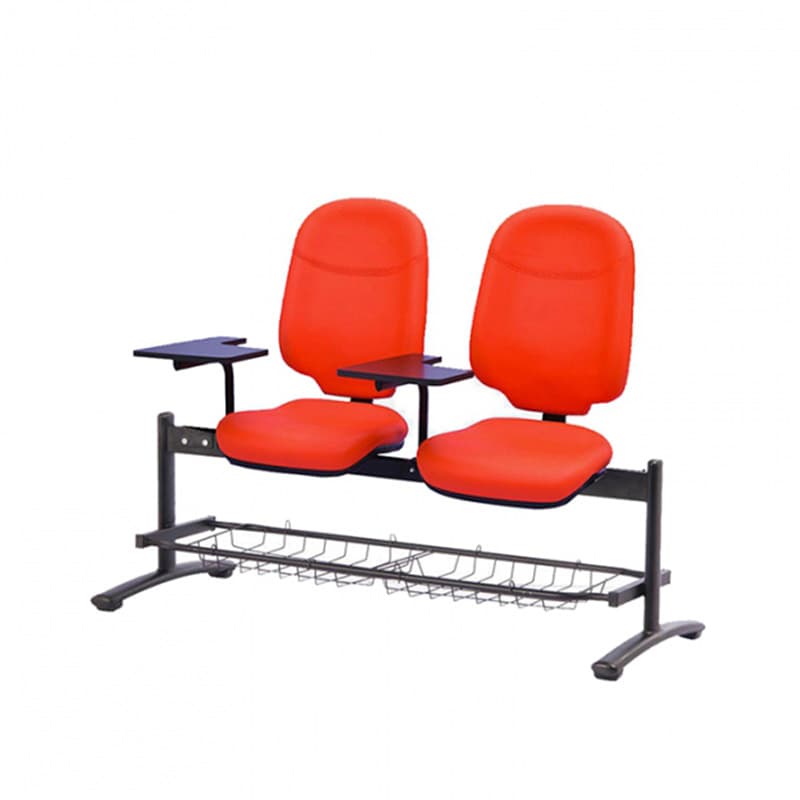 صندلی آموزشی دو نفره رایانه صنعت مدل آلفا کد W 913 p2nta