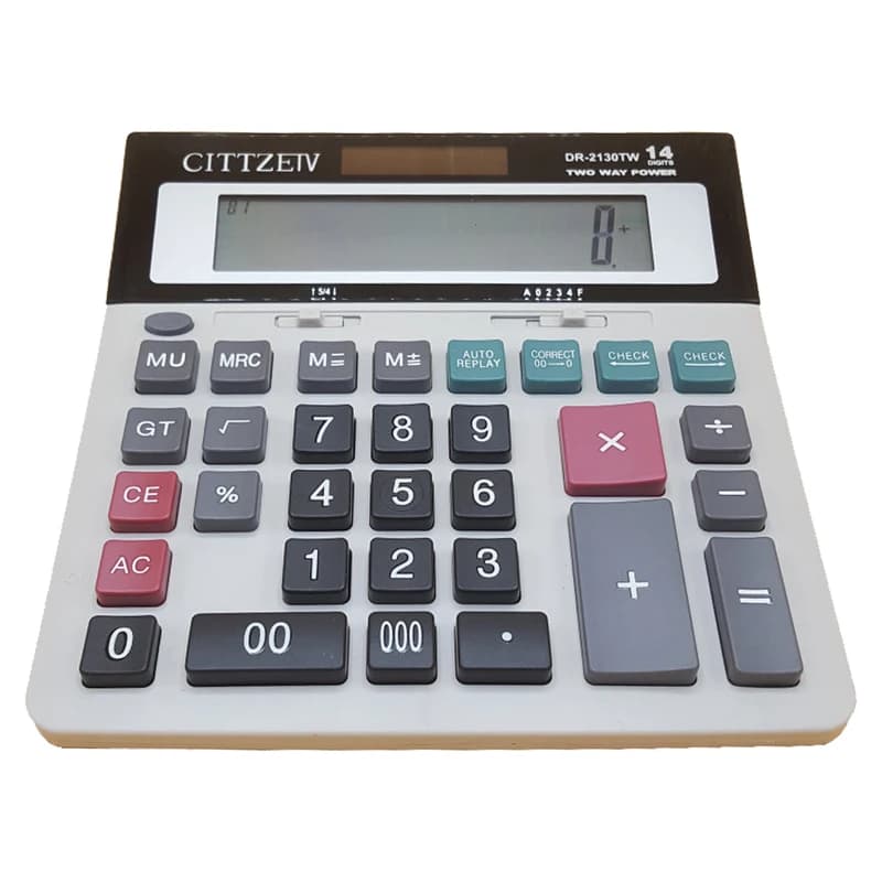 ماشین حساب سیتزیو مدل DR-2130TW — تصویر ۲