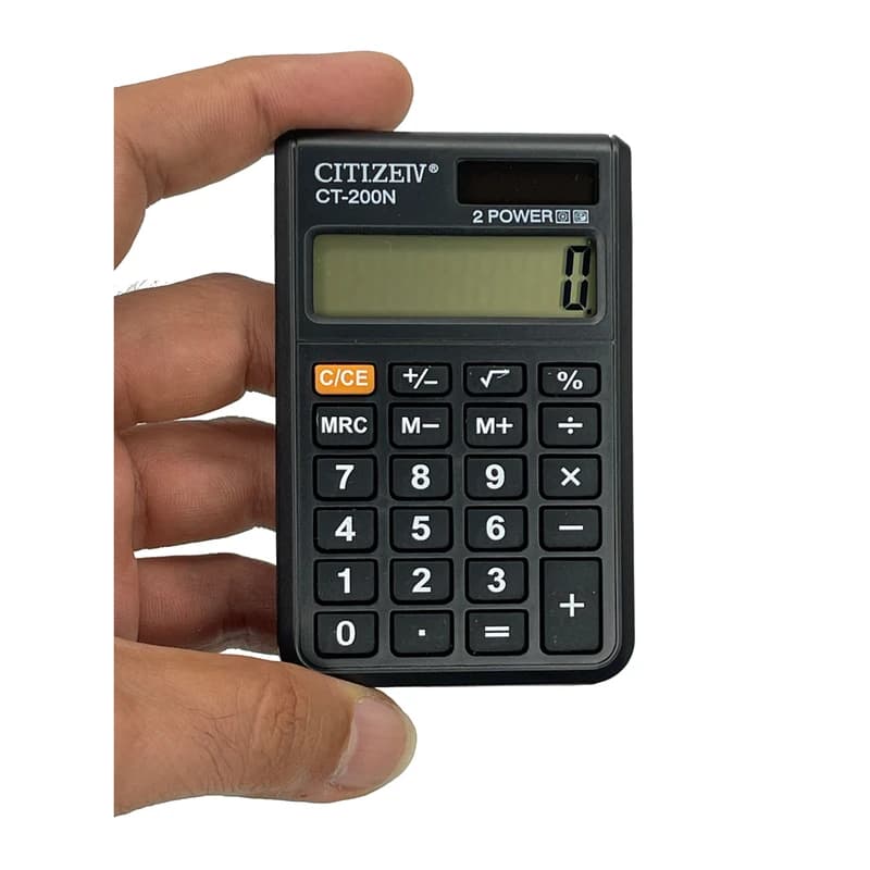 ماشین حساب سیتیزیو مدل CT-200N — تصویر ۲