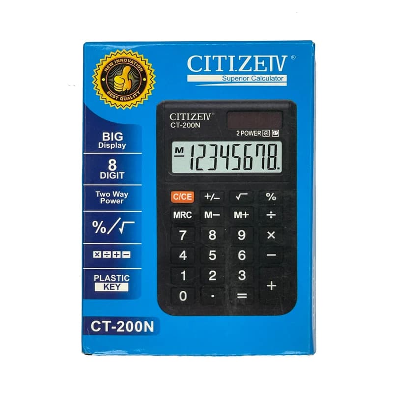 ماشین حساب سیتیزیو مدل CT-200N — تصویر ۴
