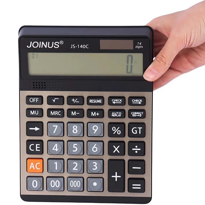 ماشین حساب جوینوس مدل JS-140C کد 2001 — تصویر ۵