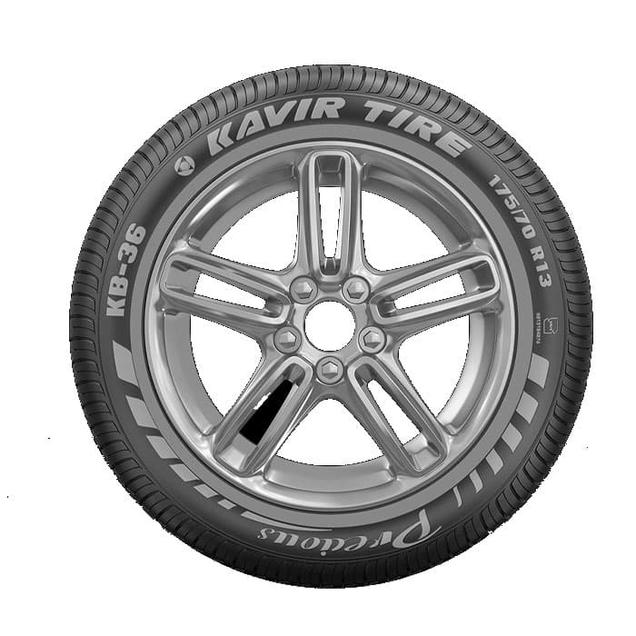 لاستیک کویر تایر 175/70R13 گل KB36(2 حلقه) — تصویر ۲