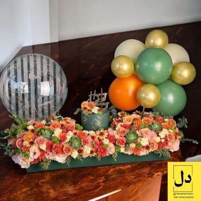 ارسال گل طبیعی برای فروشگاه کیوت لند تهران