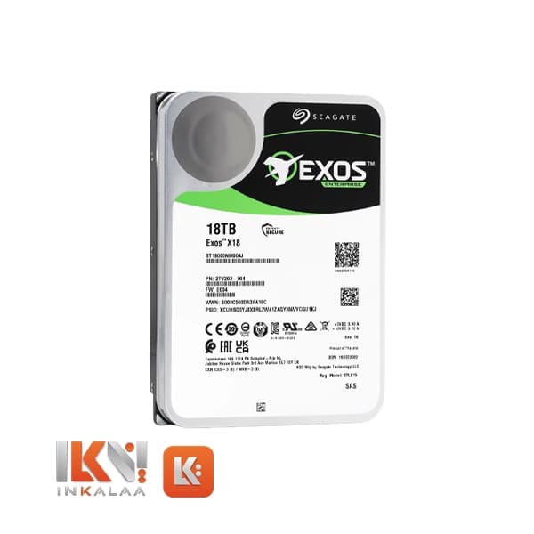 هارد سیگیت سری Exos X18 مدل ST18000NM004J SAS ظرفیت 18TB — تصویر ۶
