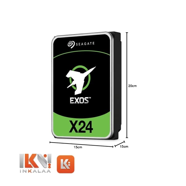 هارد سیگیت مدل Exos ST24000NM007H SAS ظرفیت 24TB — تصویر ۷