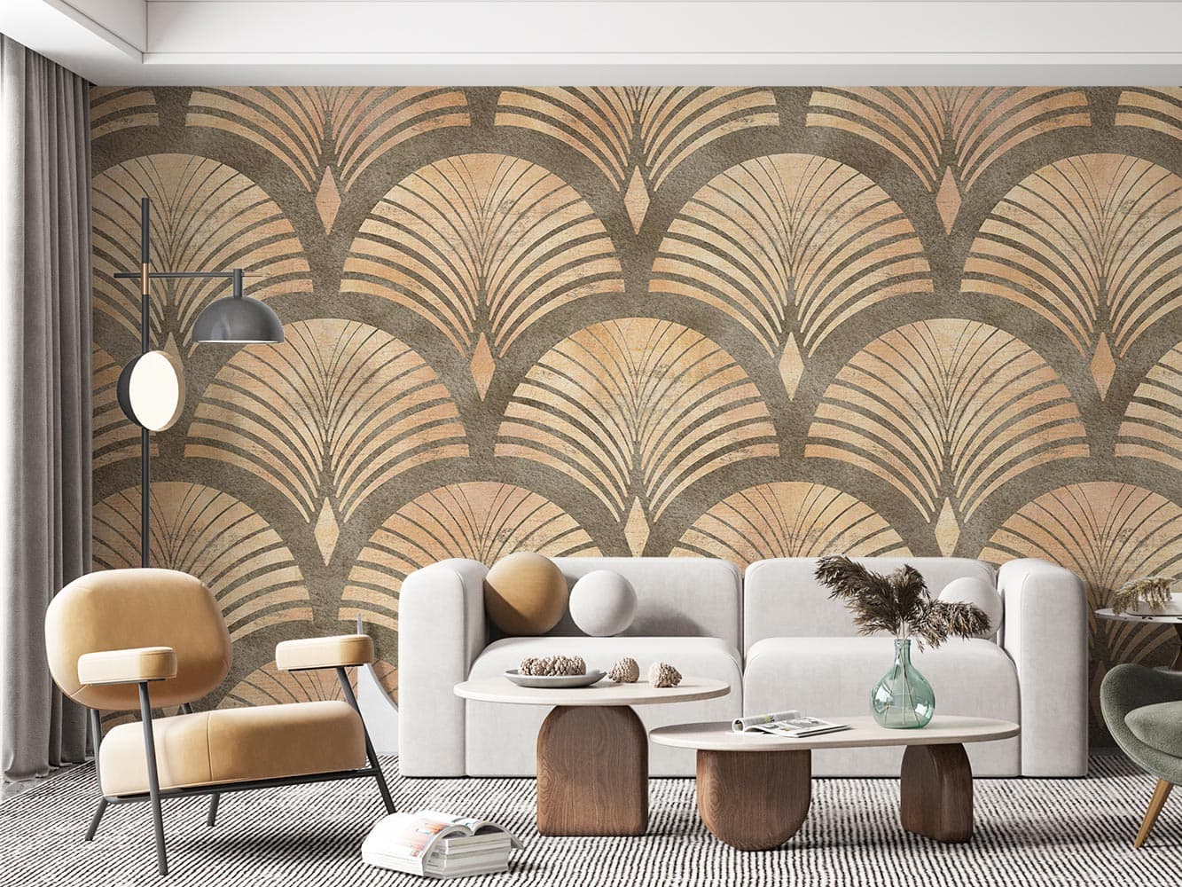 کاغذ دیواری هندسی لاکچری M10064300