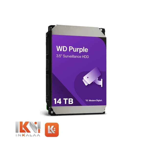 هارد وسترن دیجیتال مدل PURPLE ظرفیت 14TB — تصویر ۳
