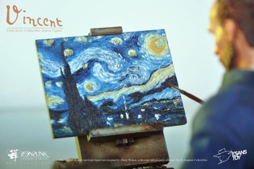 اکشن فیگور طرح وینسنت بامحبت Vincent Van Gogh — تصویر ۷