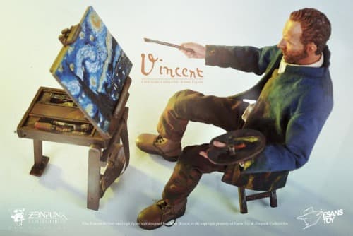 اکشن فیگور طرح وینسنت بامحبت Vincent Van Gogh — تصویر ۴