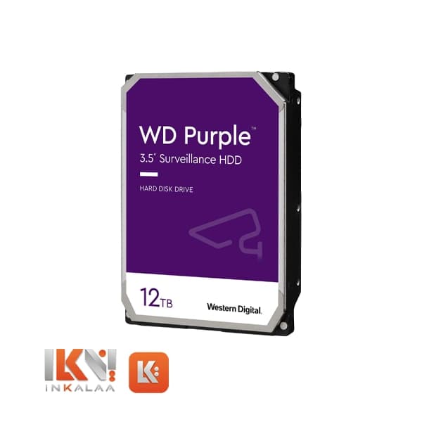 هارد وسترن دیجیتال مدل PURPLE ظرفیت 12TB — تصویر ۲
