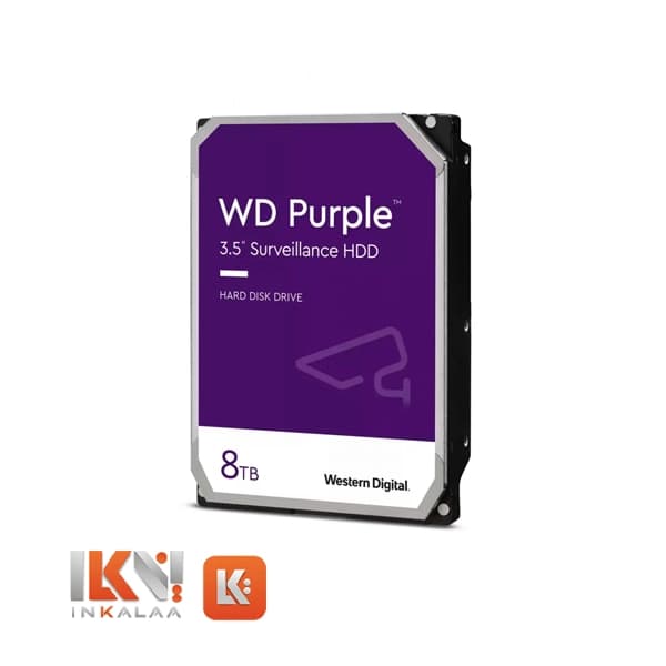 هارد وسترن دیجیتال مدل PURPLE ظرفیت 8TB