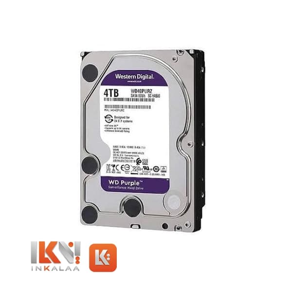 هارد وسترن دیجیتال مدل PURPLE ظرفیت 4TB — تصویر ۴