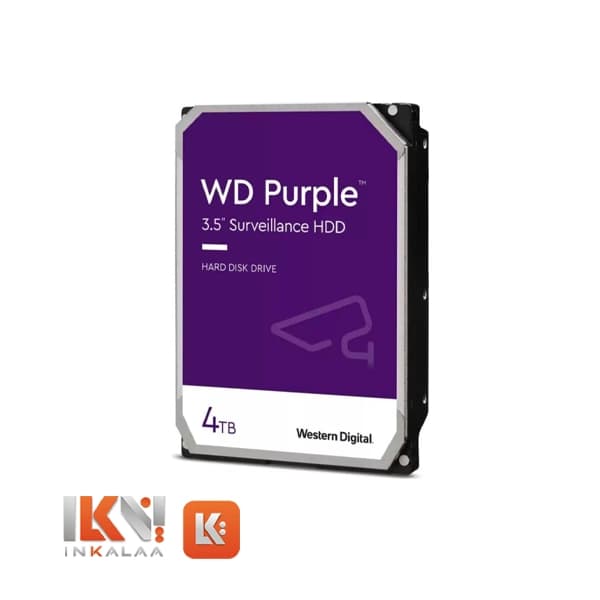 هارد وسترن دیجیتال مدل PURPLE ظرفیت 4TB — تصویر ۳