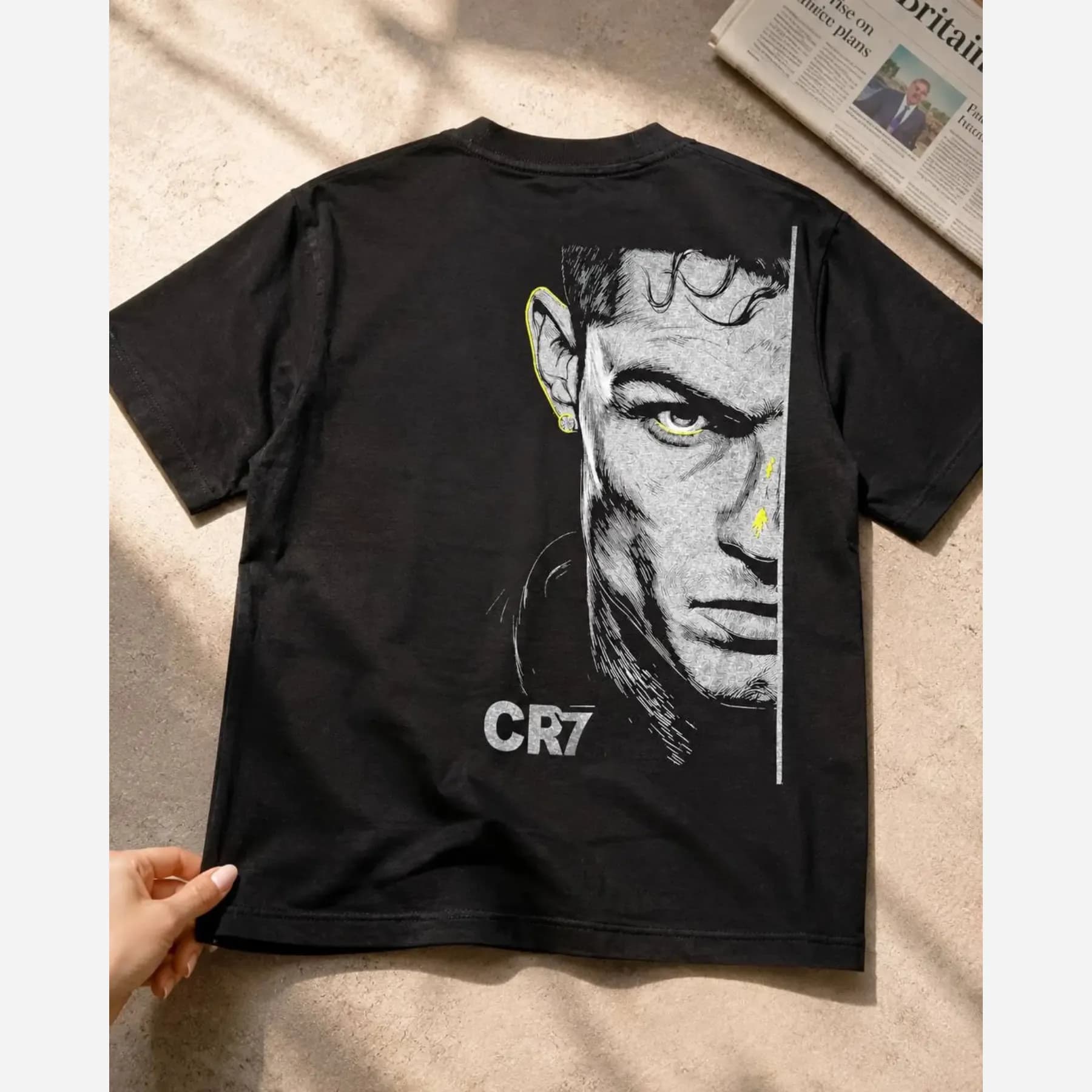 تیشرت طرح کریس رونالدو CR7 بچگانه — تصویر ۷