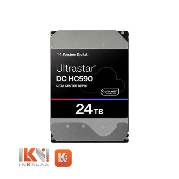 هارد وسترن دیجیتال مدل Ultrastar New DCHC 590 ظرفیت 24TB