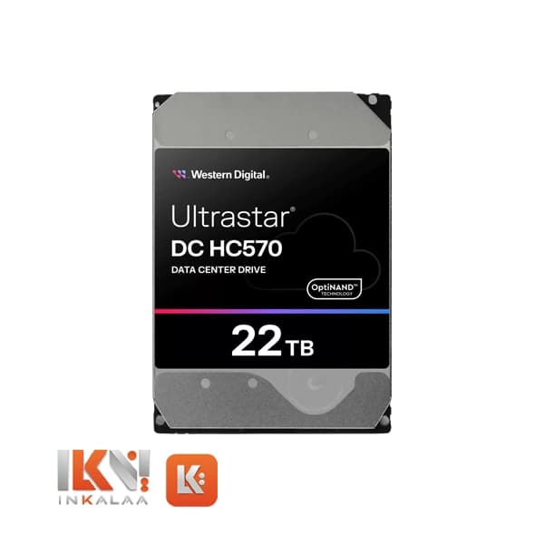 هارد وسترن دیجیتال مدل Ultrastar New DCHC 570 ظرفیت 22TB