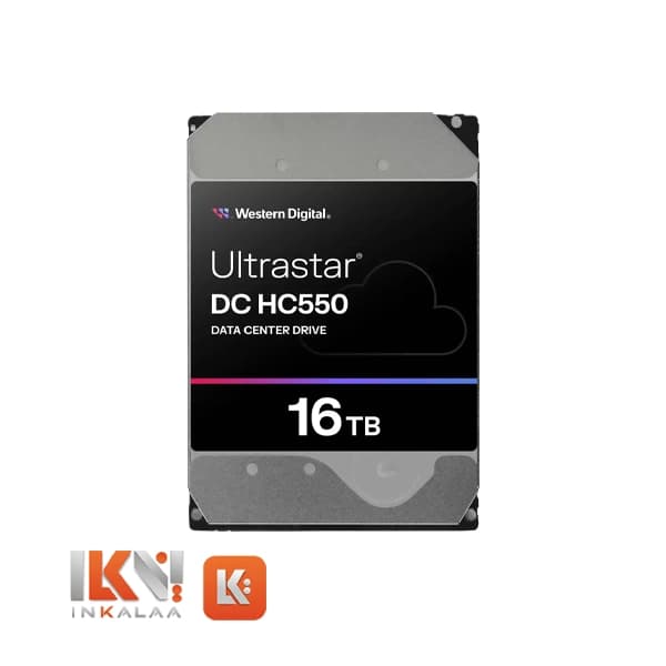 هارد وسترن دیجیتال مدل Ultrastar New DCHC 550 ظرفیت 16TB