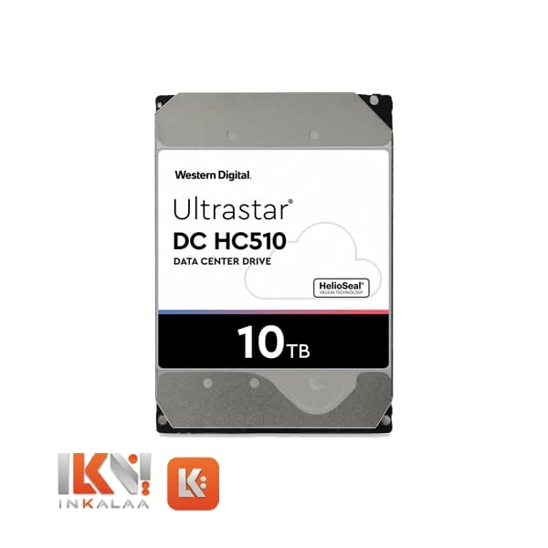 هارد وسترن دیجیتال مدل Ultrastar New DCHC 510 ظرفیت 10TB