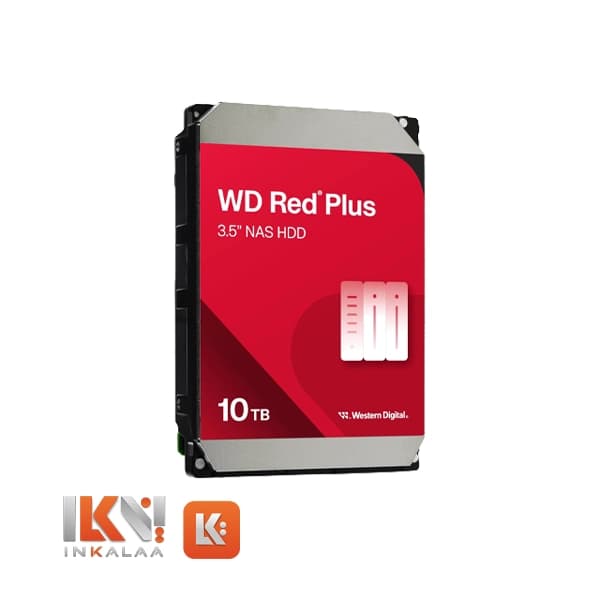 هارد وسترن دیجیتال مدل Red Plus WD100EFBX ظرفیت 10TB — تصویر ۳