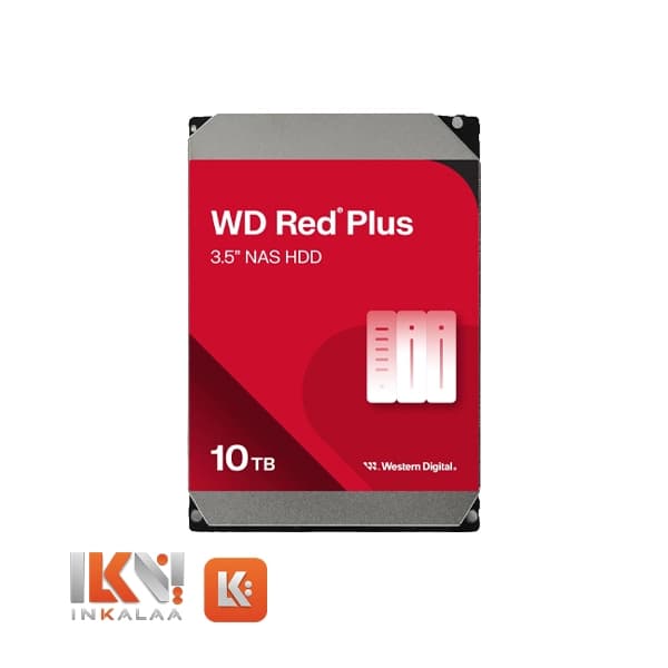 هارد وسترن دیجیتال مدل Red Plus WD100EFBX ظرفیت 10TB — تصویر ۲