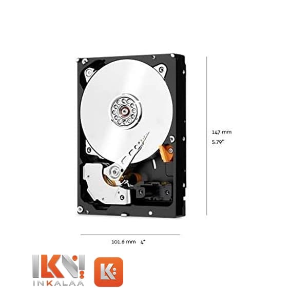 هارد وسترن دیجیتال مدل Red Plus WD100EFGX ظرفیت 10TB — تصویر ۶