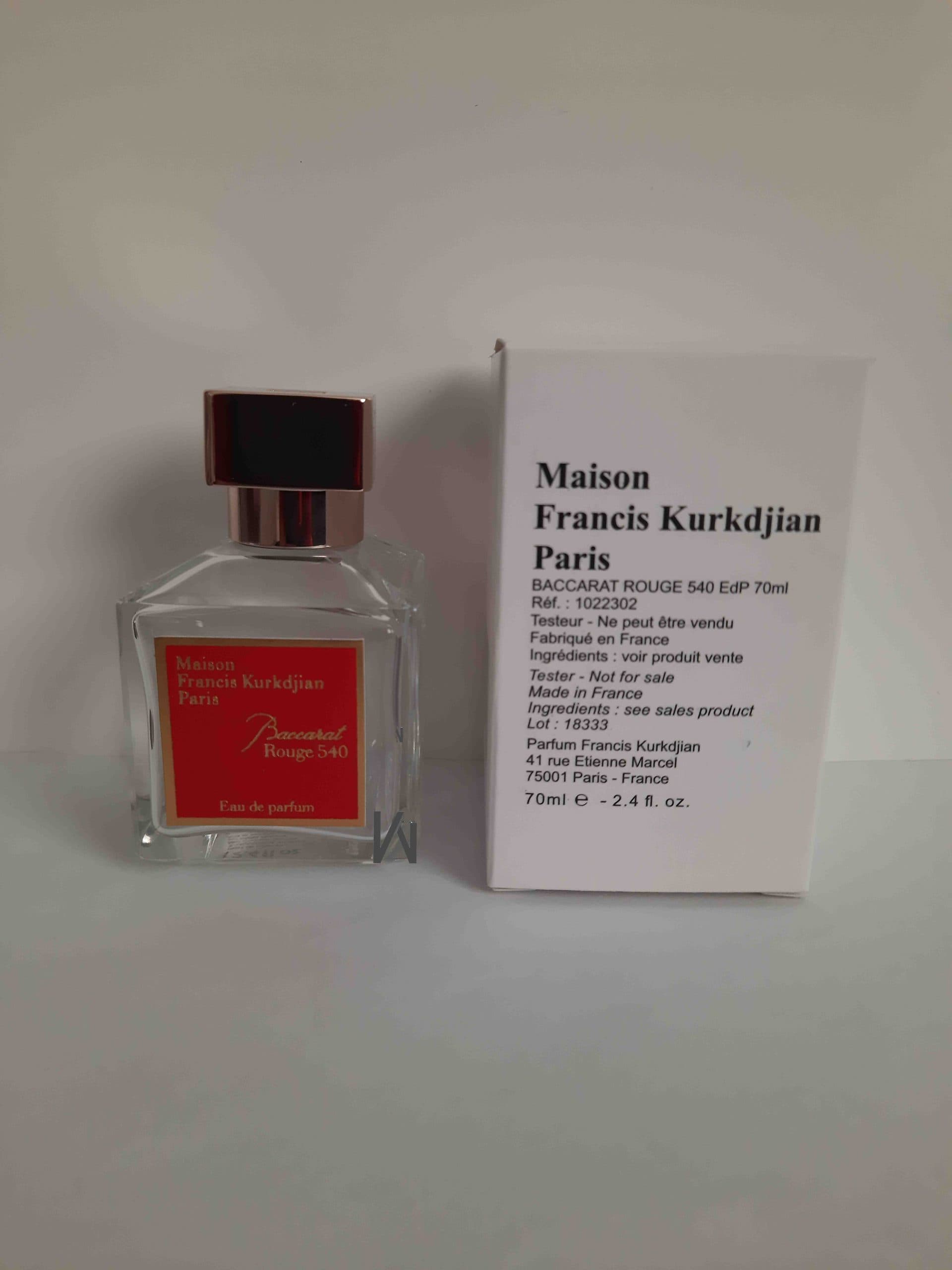 ادکلن باکارات رژ سفید (مردانه زنانه) Baccarat Rouge 540 حجم 70میل — تصویر ۲