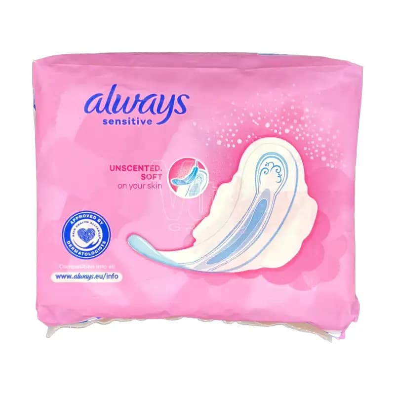 نوار بهداشتی آلویز Sensitive Night سایز 3 بسته 10 عددی — تصویر ۲