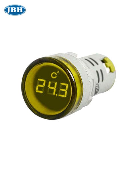 چراغ سیگنال ترمومتر گرد قطر 22 میلیمتر برند JBH