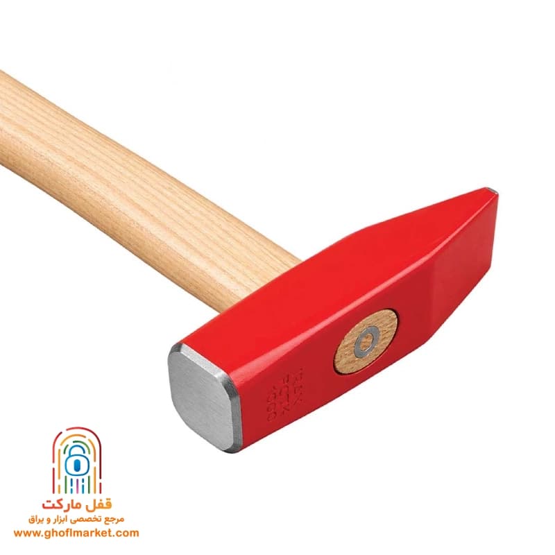 چکش با دسته هیکوری ایران پتک مدل AB 3811 — تصویر ۲