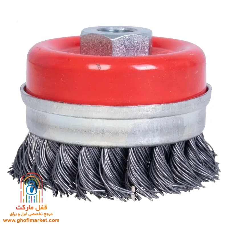برس کاسه ای بافته 100×22 طوقدار جهان برس مدل 0040