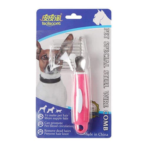 شانه گره باز کن سگ تائوتائو مدل Taotao Horizontal B