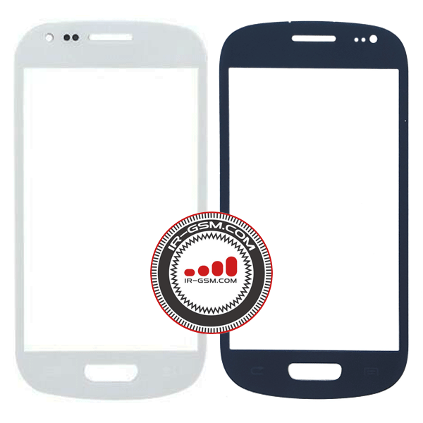 گلس تعمیراتی سامسونگ آبی Glass Samsung Galaxy S3 mini i8190 I8200 — تصویر ۲