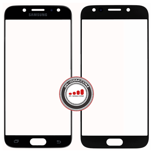گلس تعمیراتی سامسونگ روکار مشکی Glass SAMSUNG J5 PRO J530