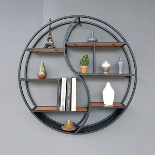 شلف دیواری فلزی مدرن کد G-215 مبلمان فرنا مدل 1123498