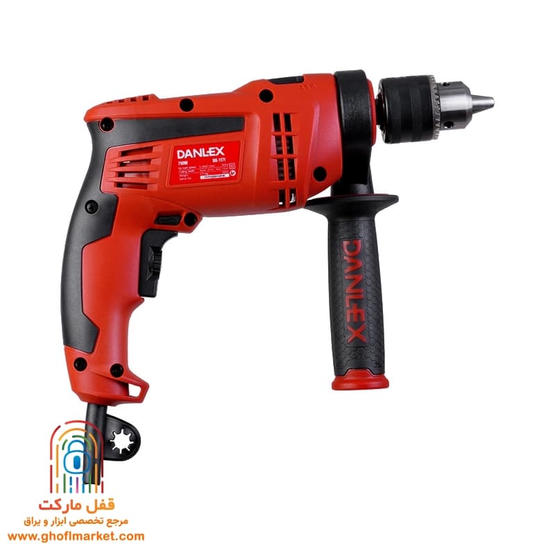 دریل 710 وات چکشی دیمردار دنلکس مدل DX-1171 — تصویر ۳
