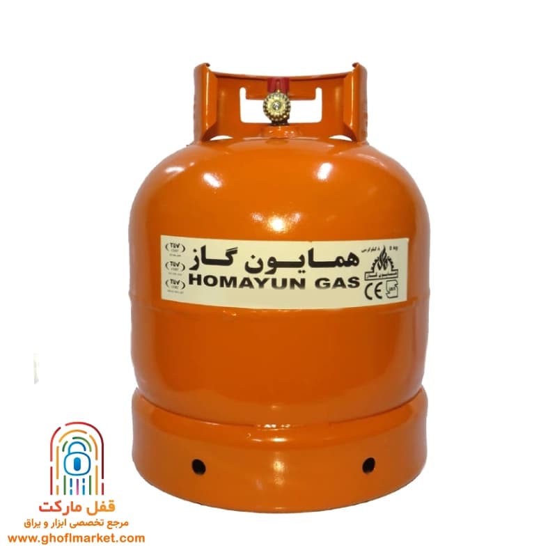 پیک نیک 8 کیلویی خوراک پز نارنجی همایون گاز — تصویر ۲