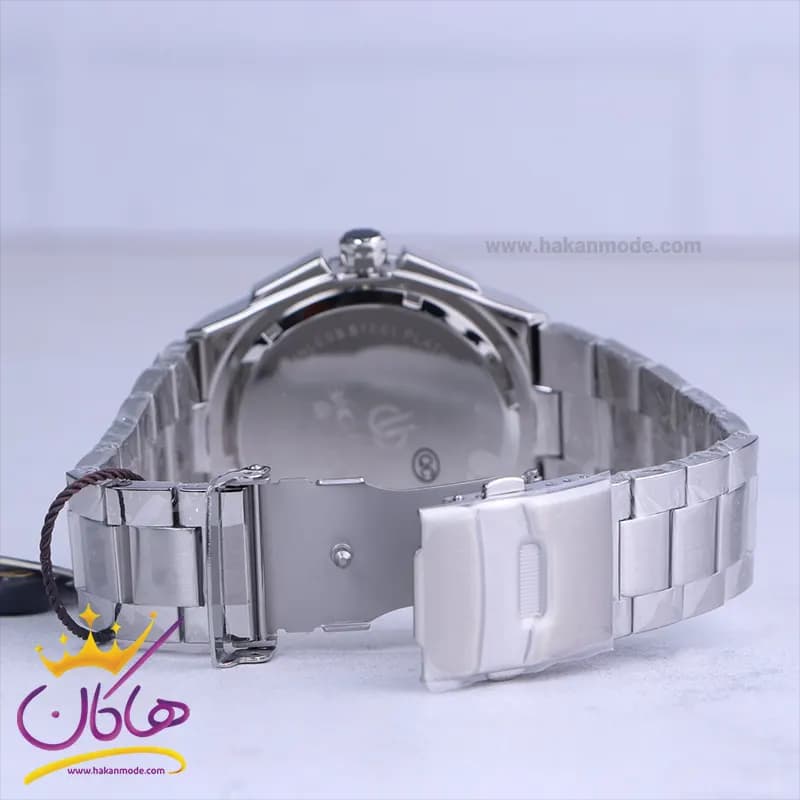 ساعت مچی بیگوتی مردانه فلزی صفحه مشکی فول تایم BG.1.10627-2 — تصویر ۲