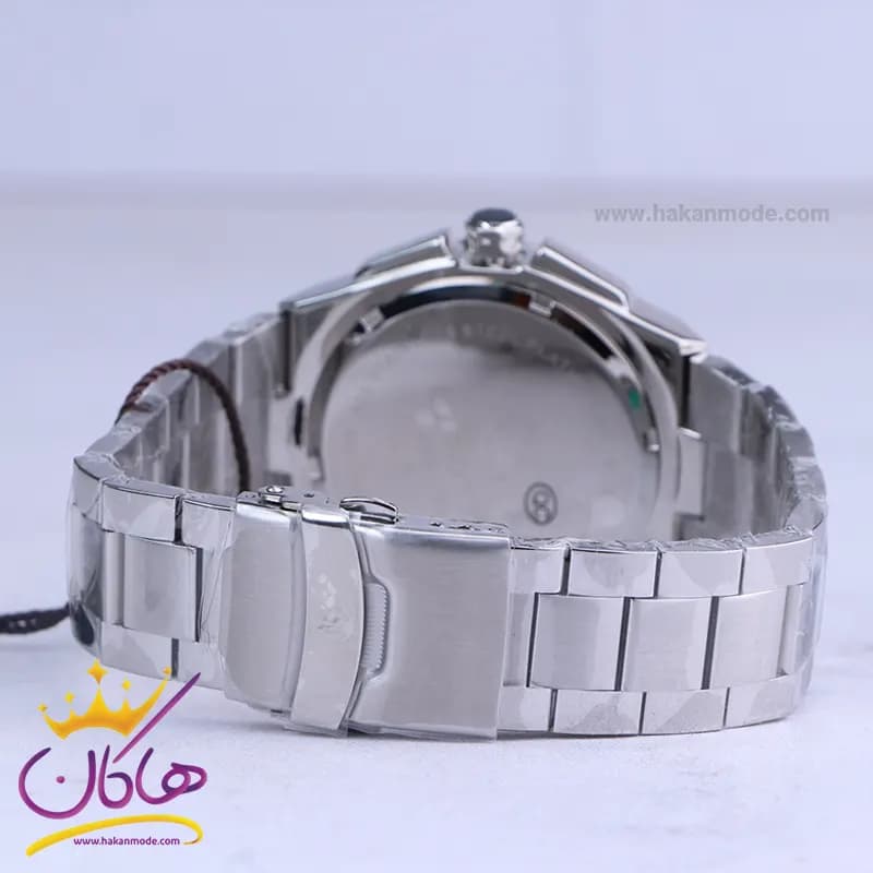 ساعت مچی بیگوتی مردانه فلزی صفحه مشکی فول تایم BG.1.10627-2 — تصویر ۳